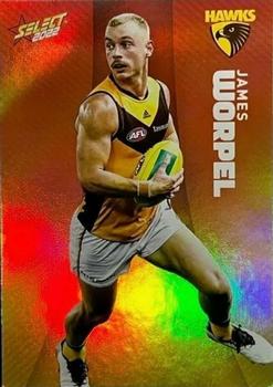 2022 Select AFL Footy Stars - Common Parallel - Sunset #PS101 James Worpel Front